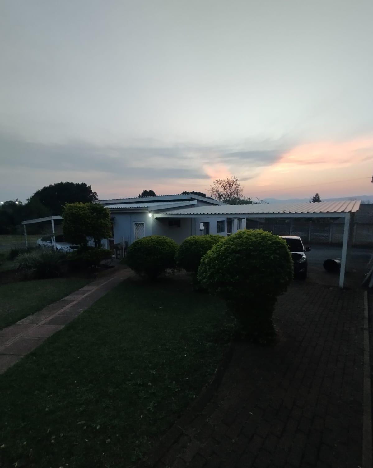 Baytul-Hikmah building exterior at sunset